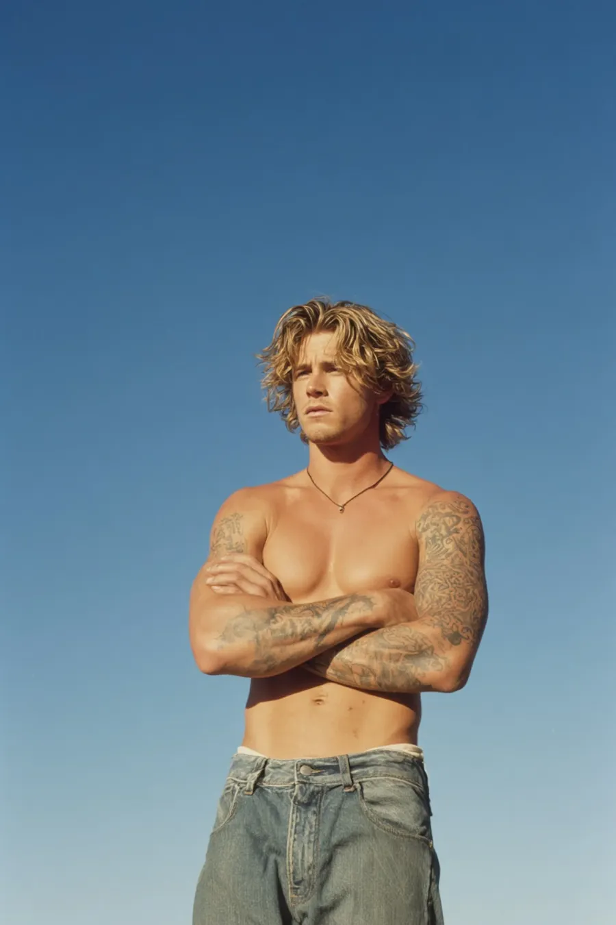 Original before AI clothes changer virtual try-on