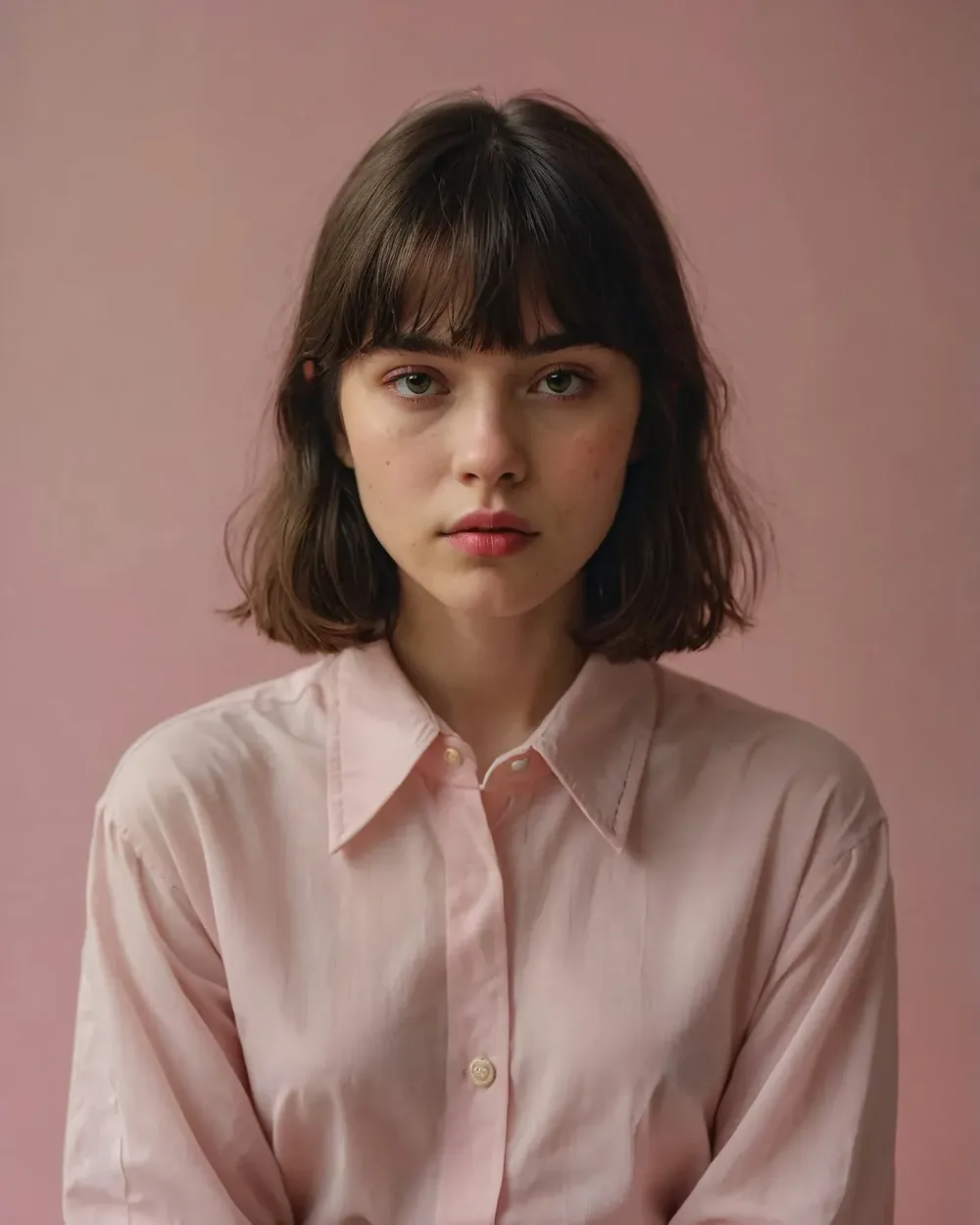 Virtual hair color try-on after result with new shade