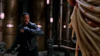 Will Smith Fighting a Spaghetti Monster (80s Action)