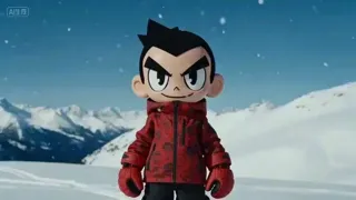 滑雪视频生成提示，附详细场景分解